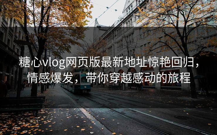 糖心vlog网页版最新地址惊艳回归,情感爆发,带你穿越感动的旅程 糖心vlog网页版最新地址惊艳回归,情感爆发,带你穿越感动的旅程